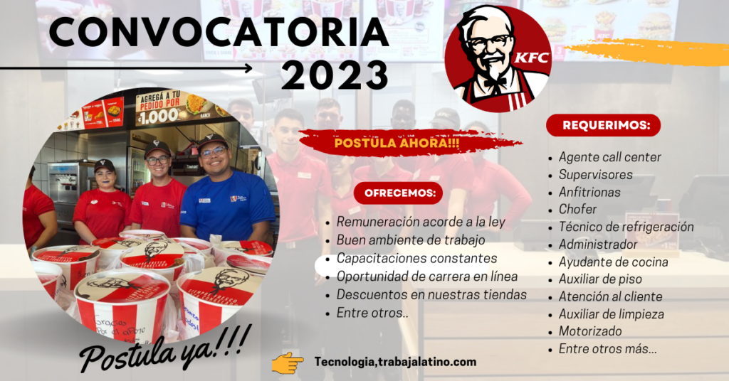 Convocatoria KFC 2023